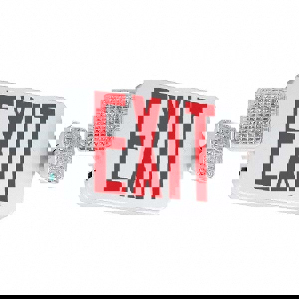 1 Face Ceiling & Wall Mount LED Combination Exit Signs